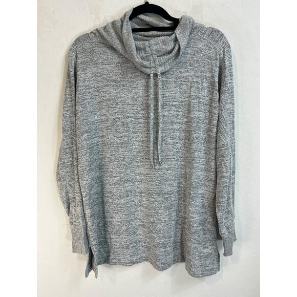 Chico's Sz 1 (US 8/10) High Neck Adjustable Cowl/Turtleneck Warm Cozy Zenergy To - Picture 1 of 5